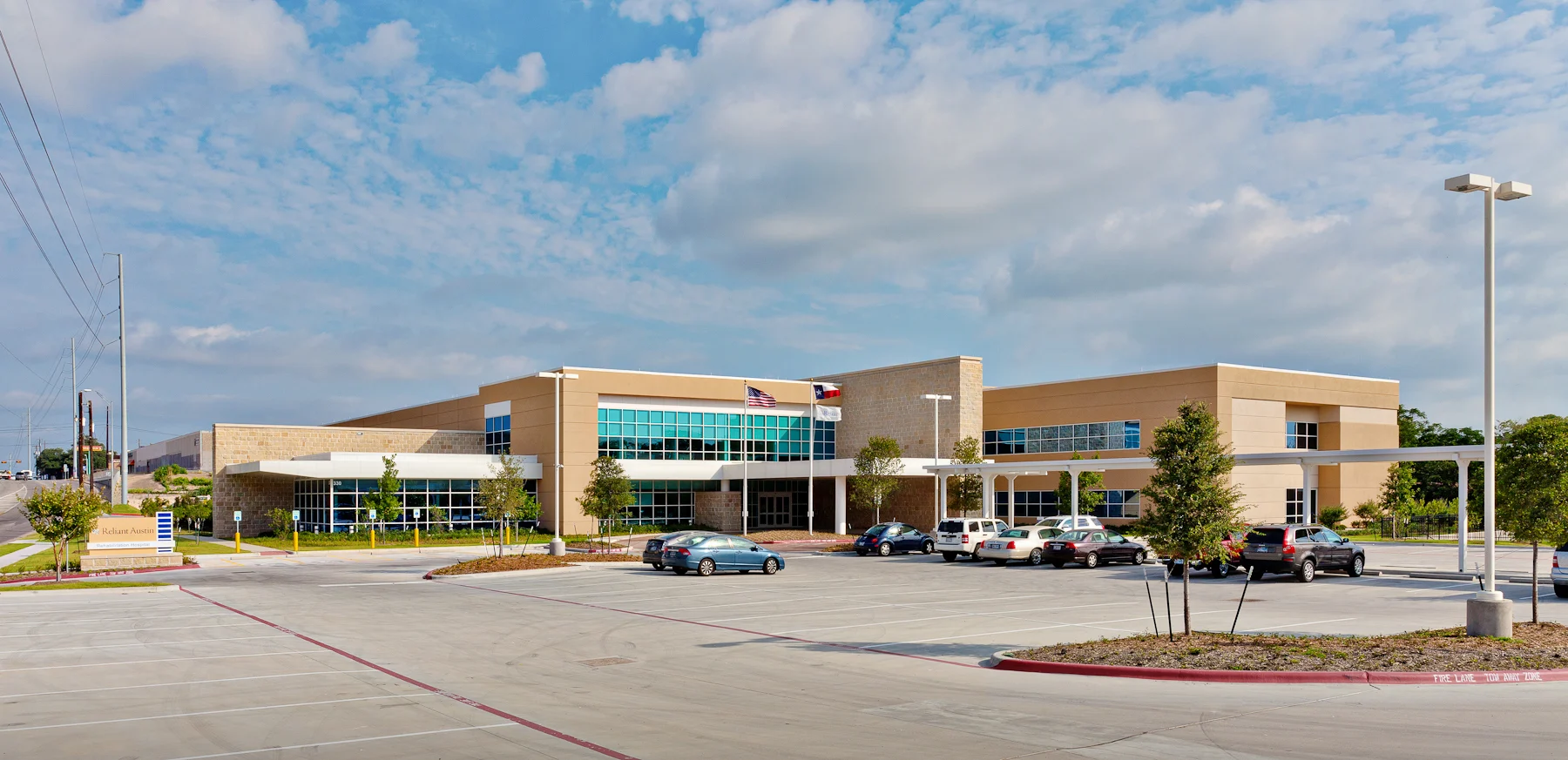 two story medical rehab building