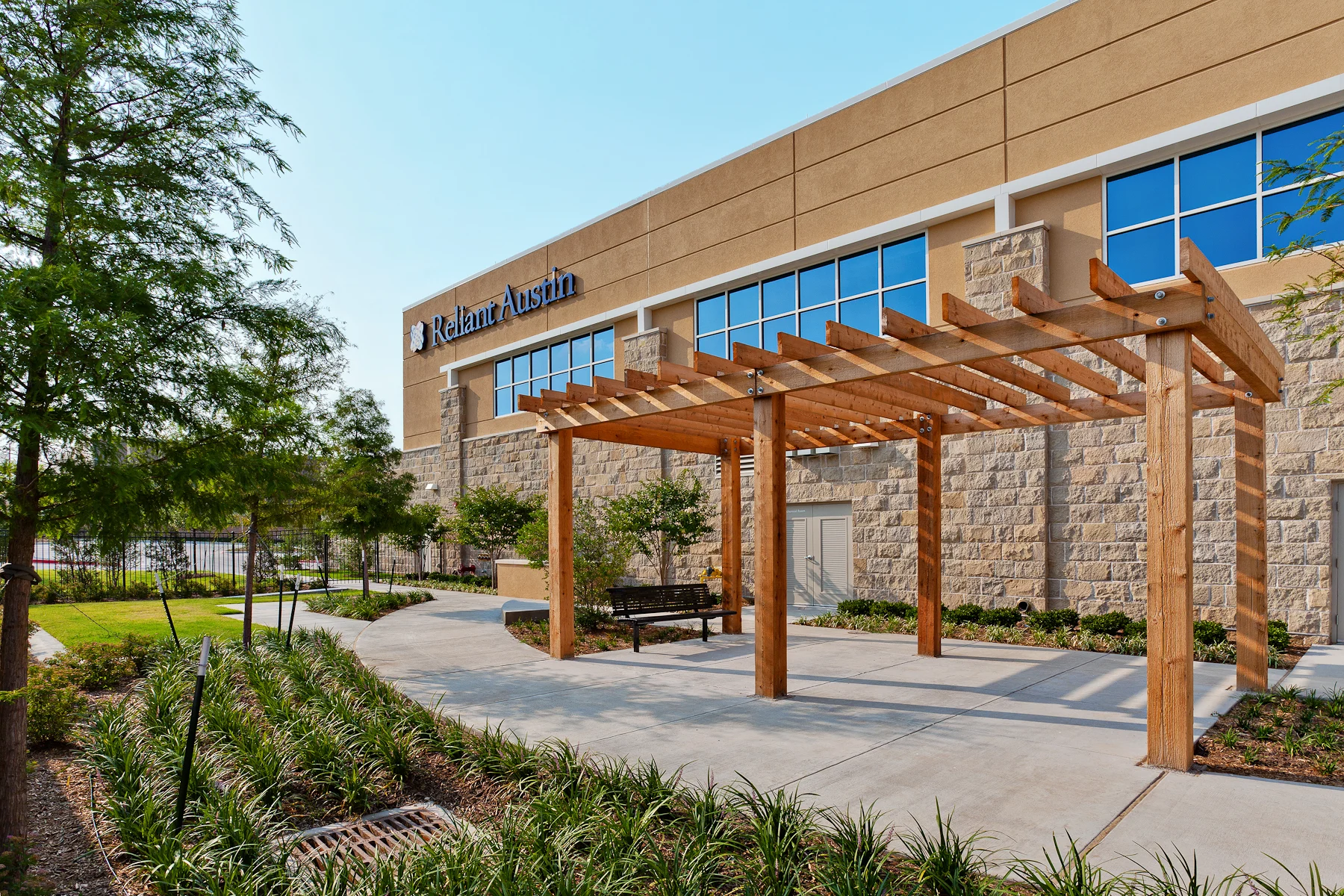 patio space for rehab patients