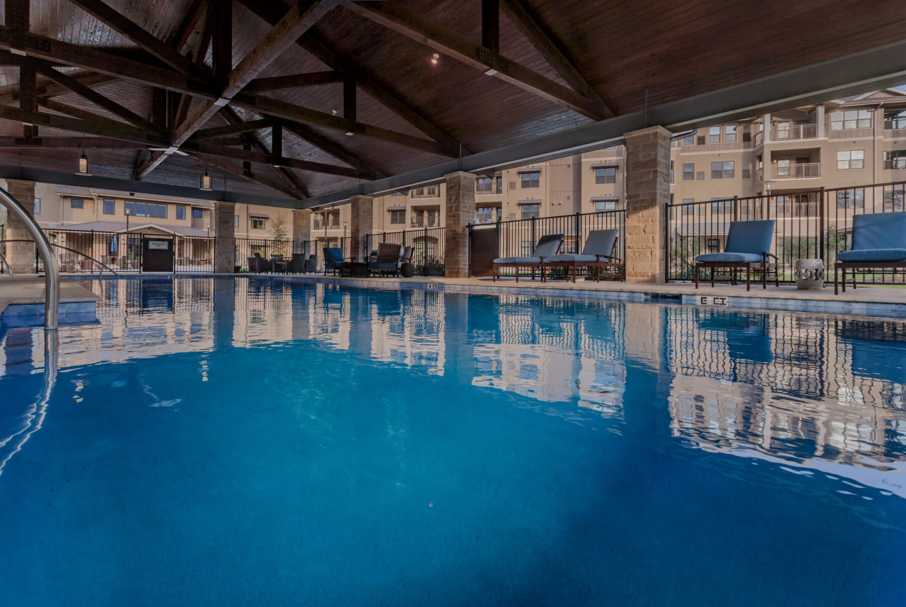 outdoor covered pool