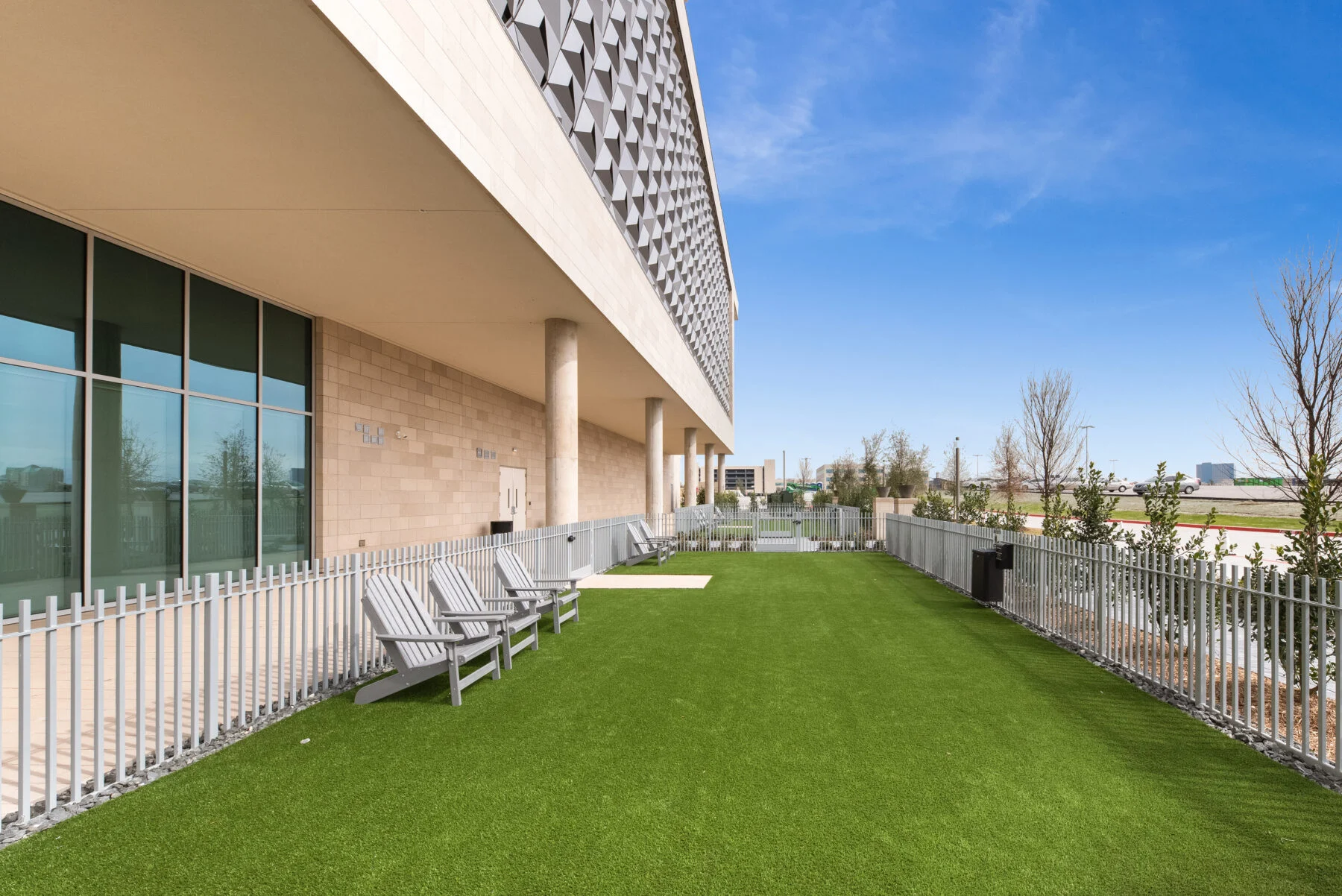 turf dog run
