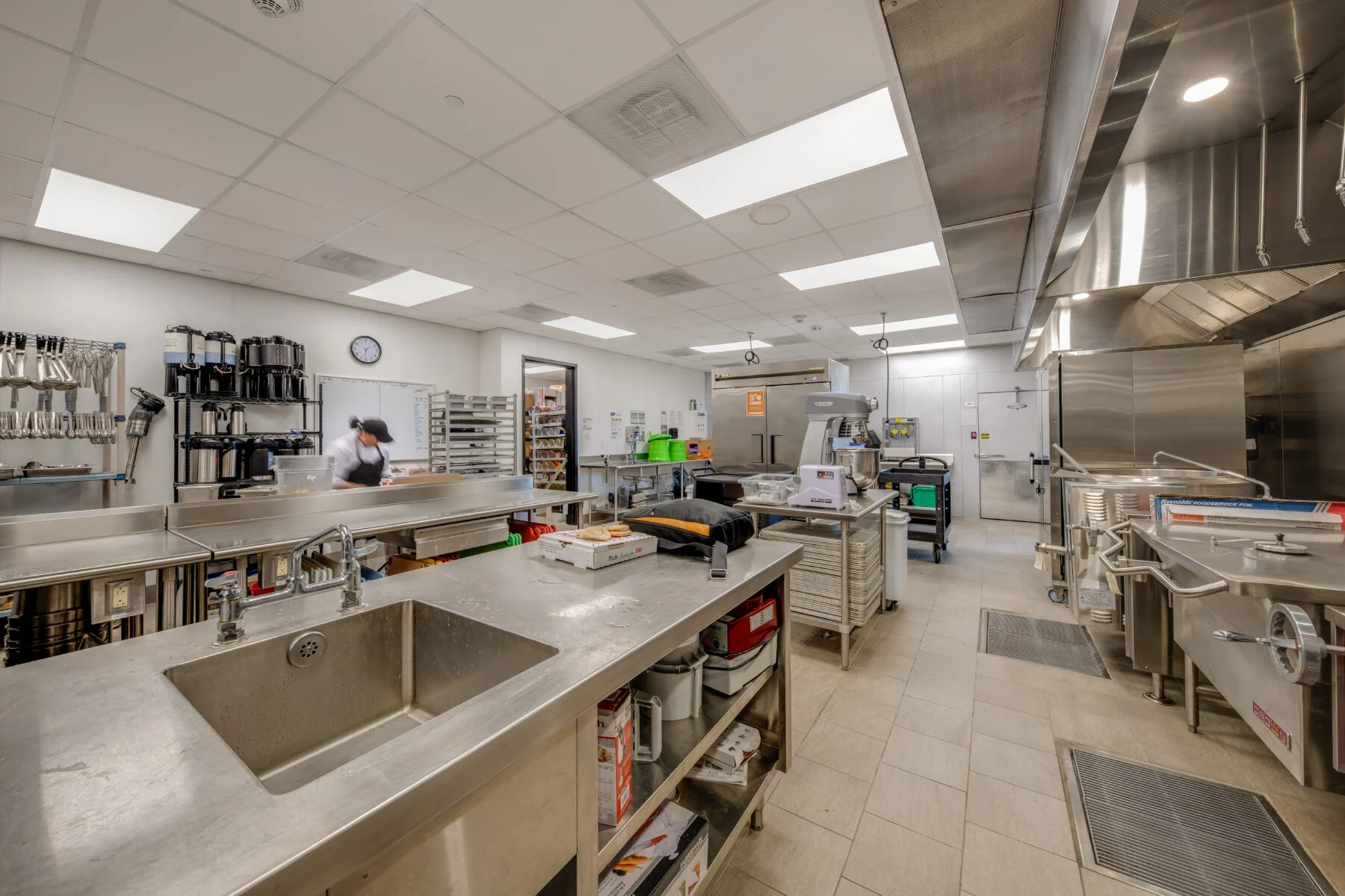 commercial kitchen
