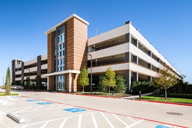 pre-cast parking garage