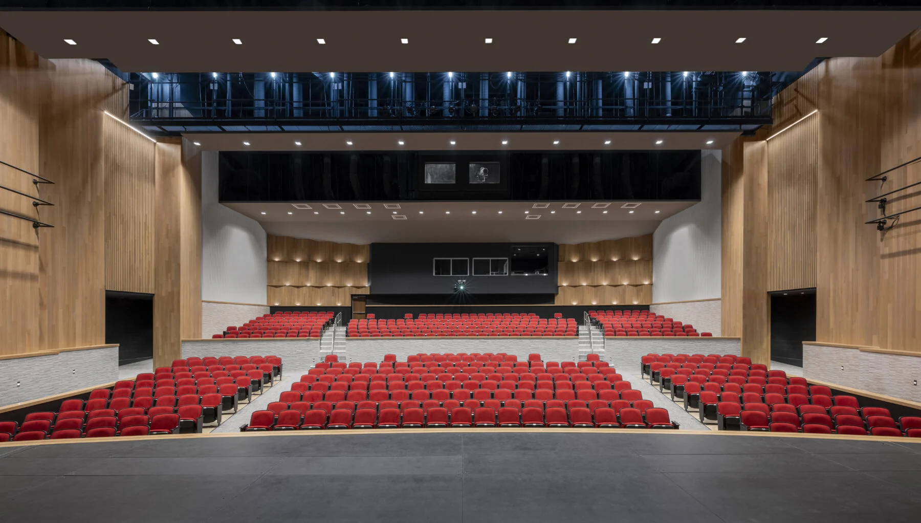 theatre and auditorium that sits 600