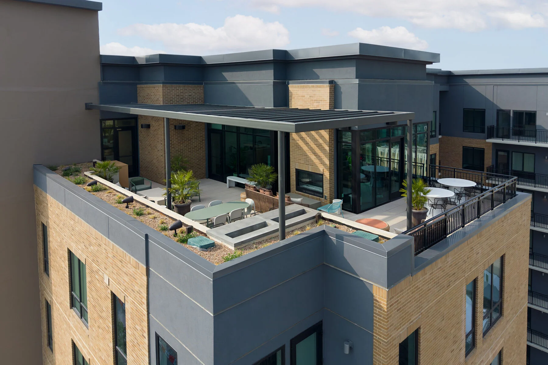rooftop patio space