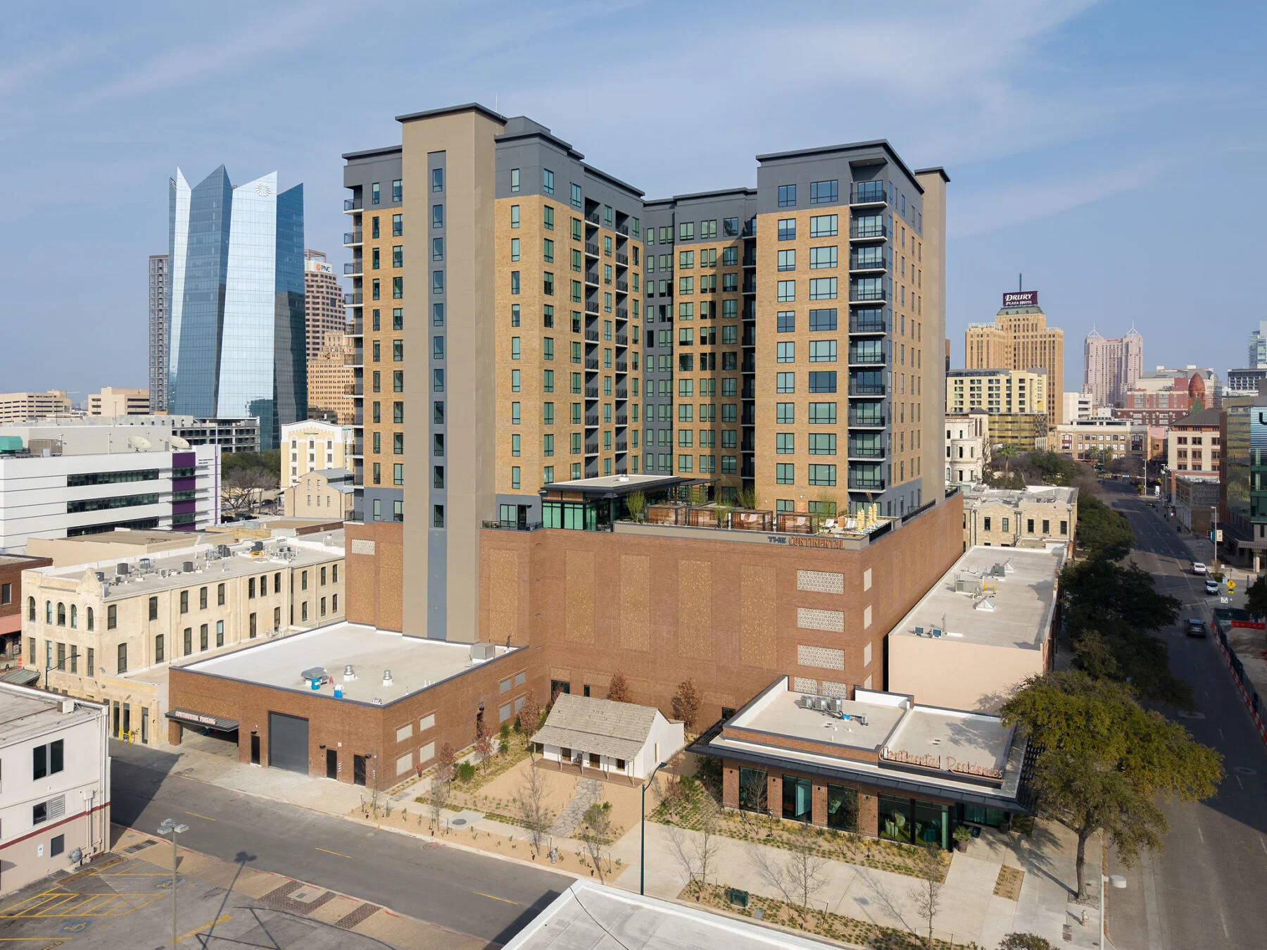 high rise mixed use development in downtown san antonio