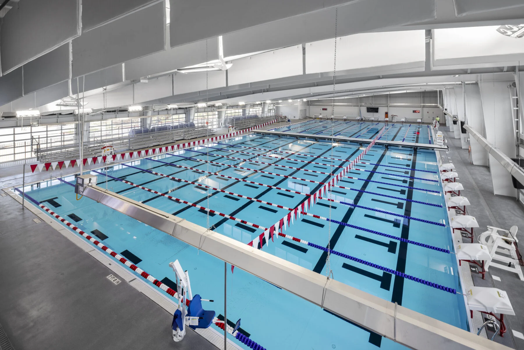 Olympic grade indoor pool