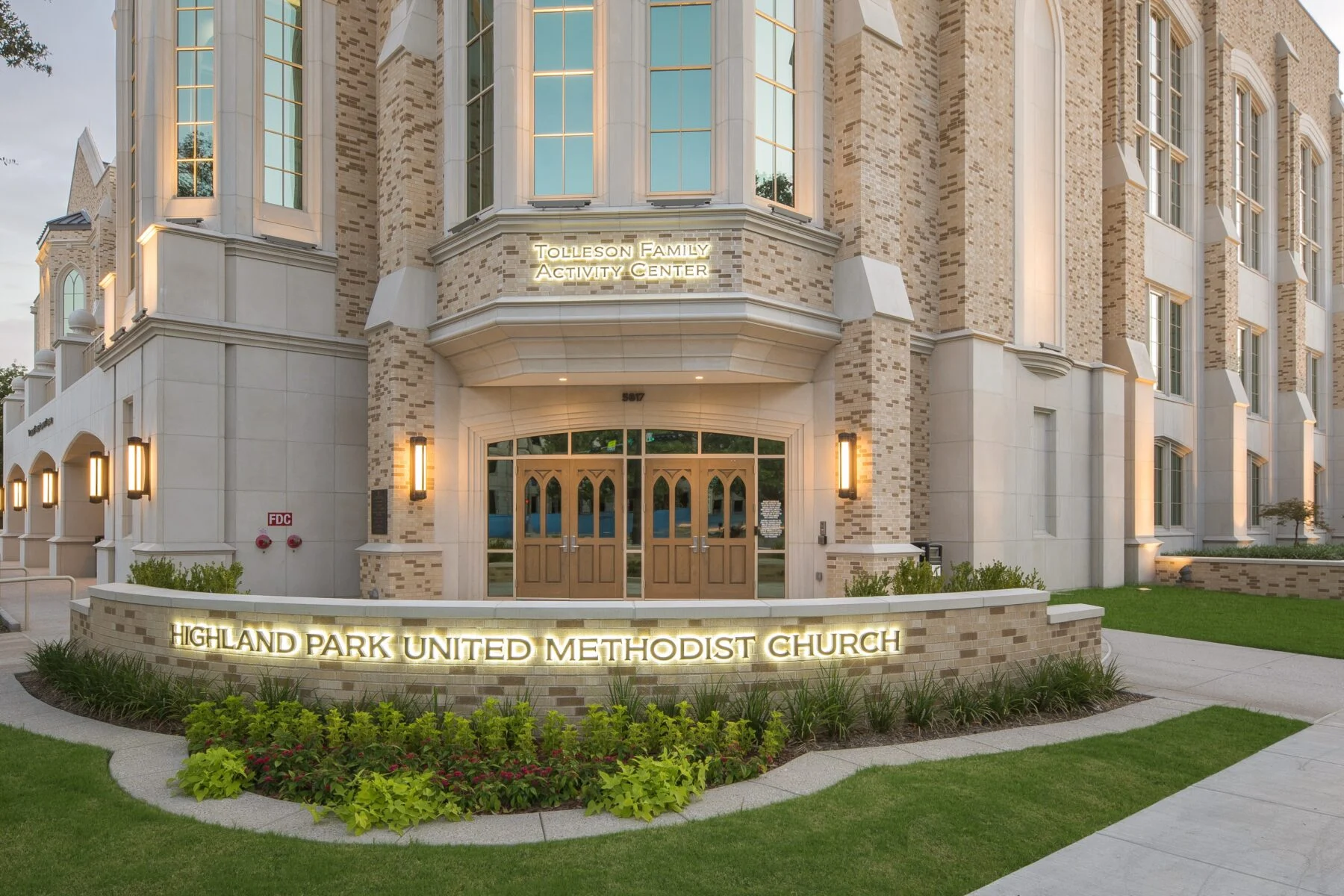 Tolleson Family Activity Center at Highland Park United Methodist Church