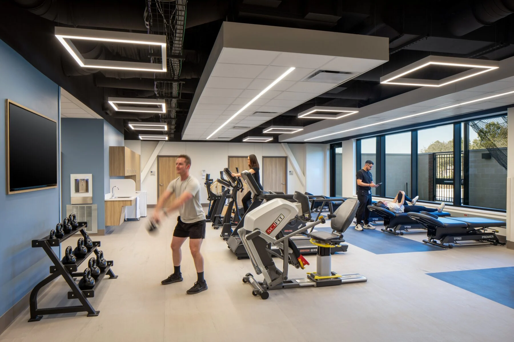 rehab gym with weights
