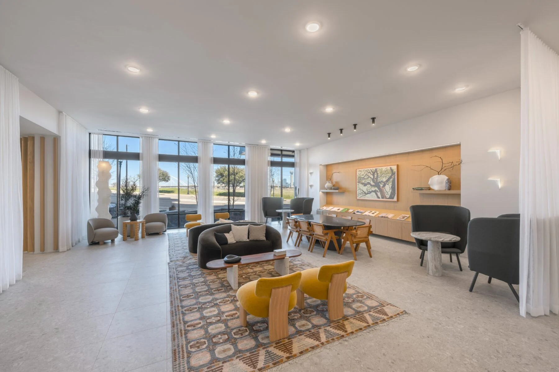 community gathering and working space