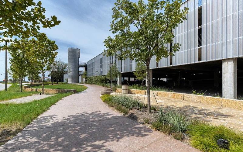 The Farm in Allen Parking Garage