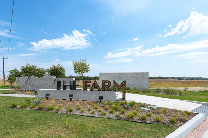 The Farm in Allen Parking Garage