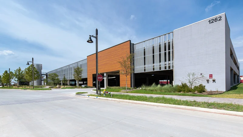 The Farm in Allen Parking Garage