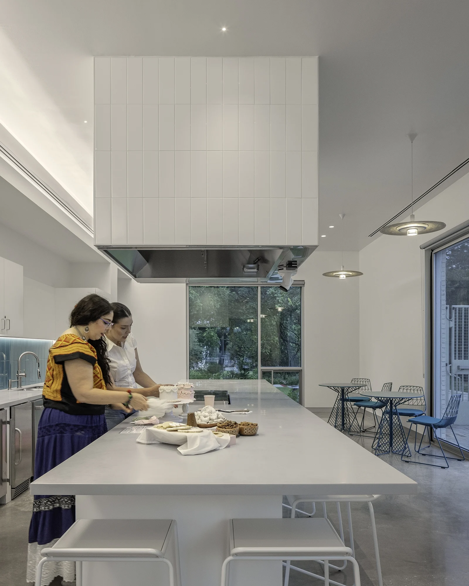Cooking classroom inside the MACC