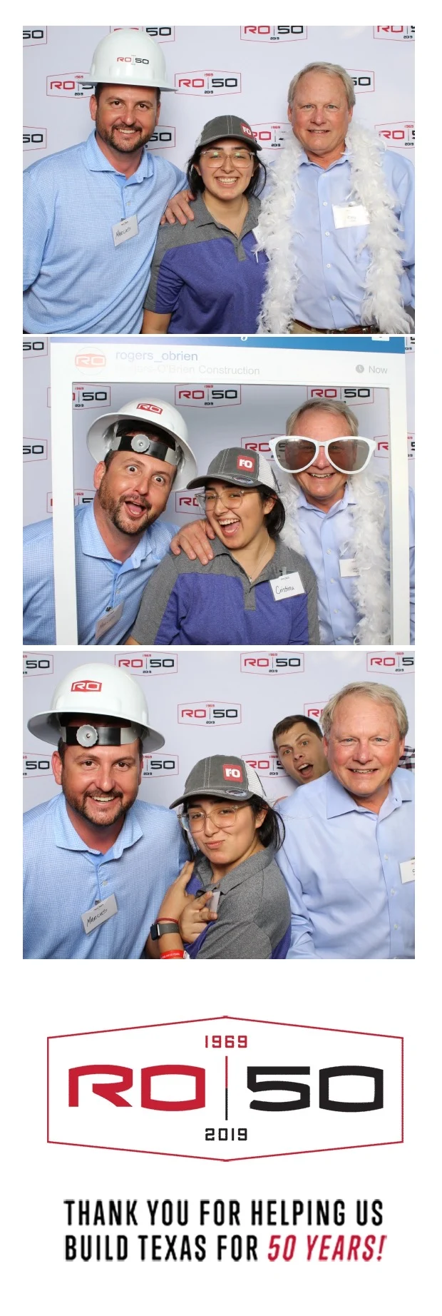 team celebrating company anniversary