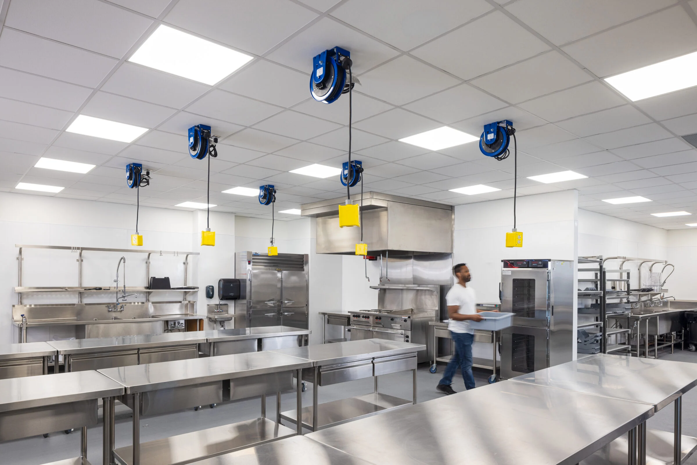 Catering kitchen at Jimmy Burke Activity Center